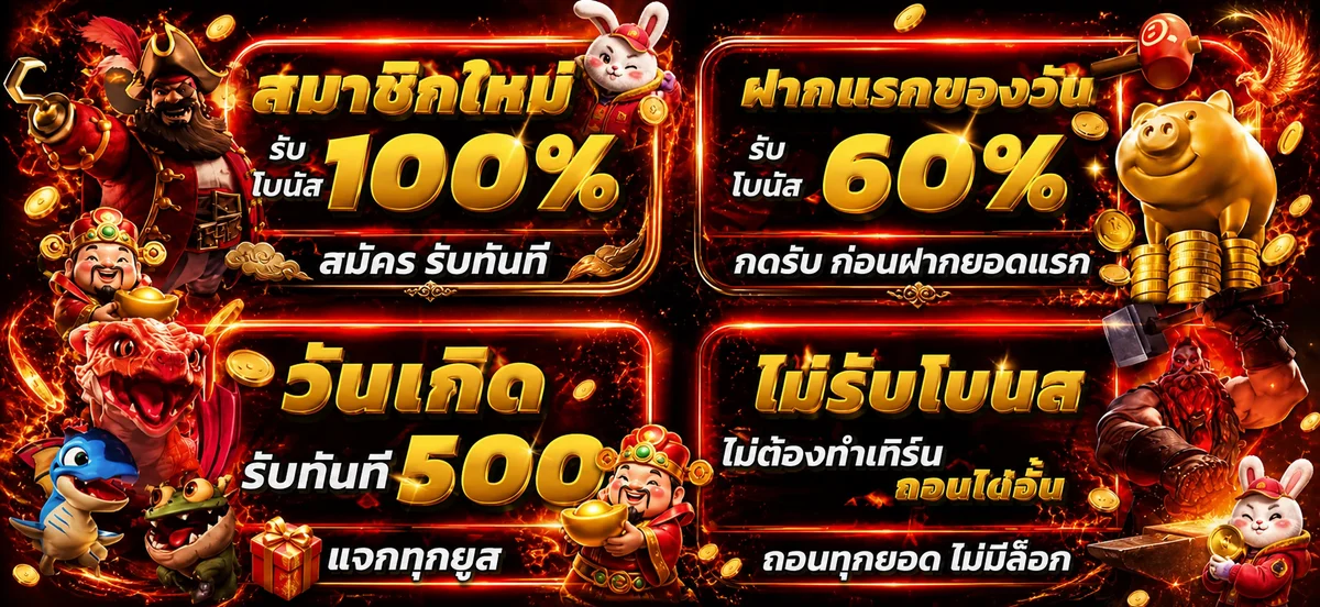 โปรโมชั่น TONY368 สำหรับสมาชิกใหม่และสิทธิ์ตามเงื่อนไข